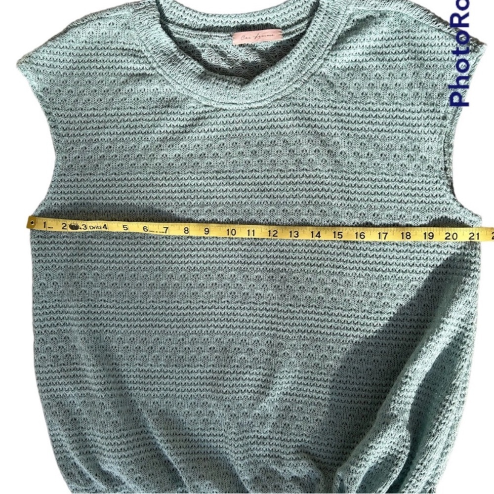 Ces femme women's casual summer sweater size L - Picture 3 of 5